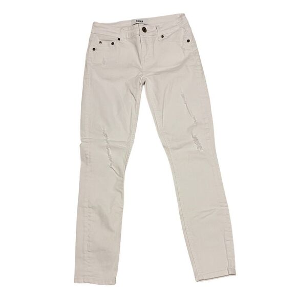 Pistola White Slightly Distressed Jeans - Picture 1 of 5